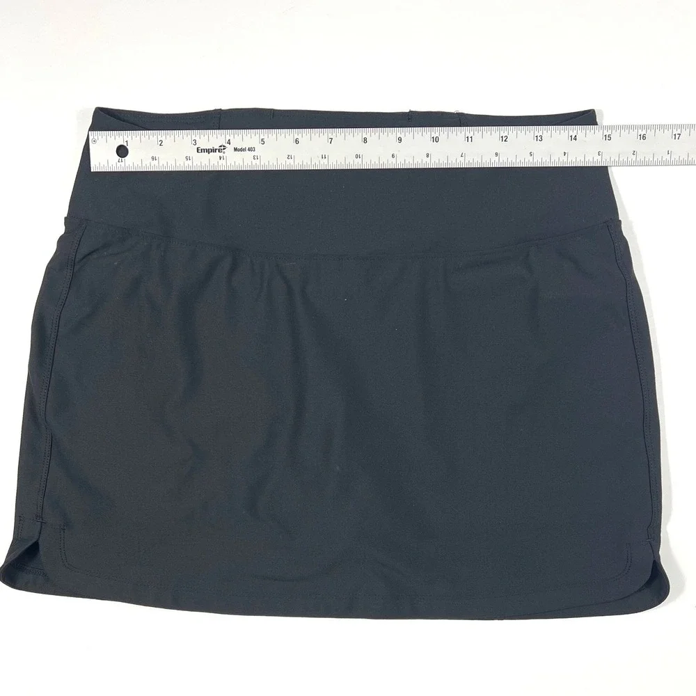 L.L. Bean Everyday‎ Performance Skort Women's Small Black Active UPF 50+ Outdoor